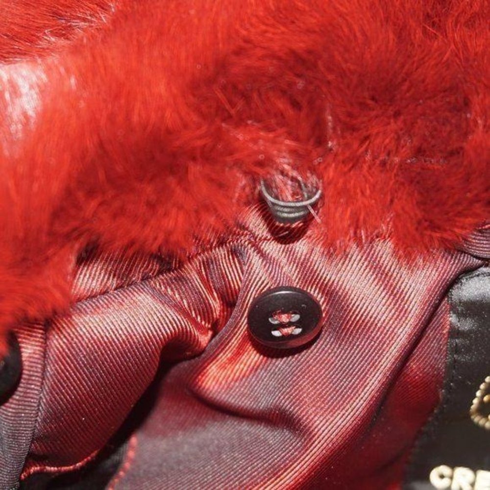 Creenstone Metallic Removable Rabbit Fur Jacket - Picture 7 of 10